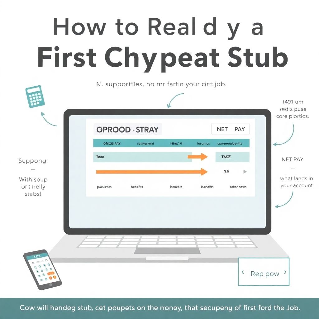 Understanding your first paycheck and taxes: how to read what you really earn