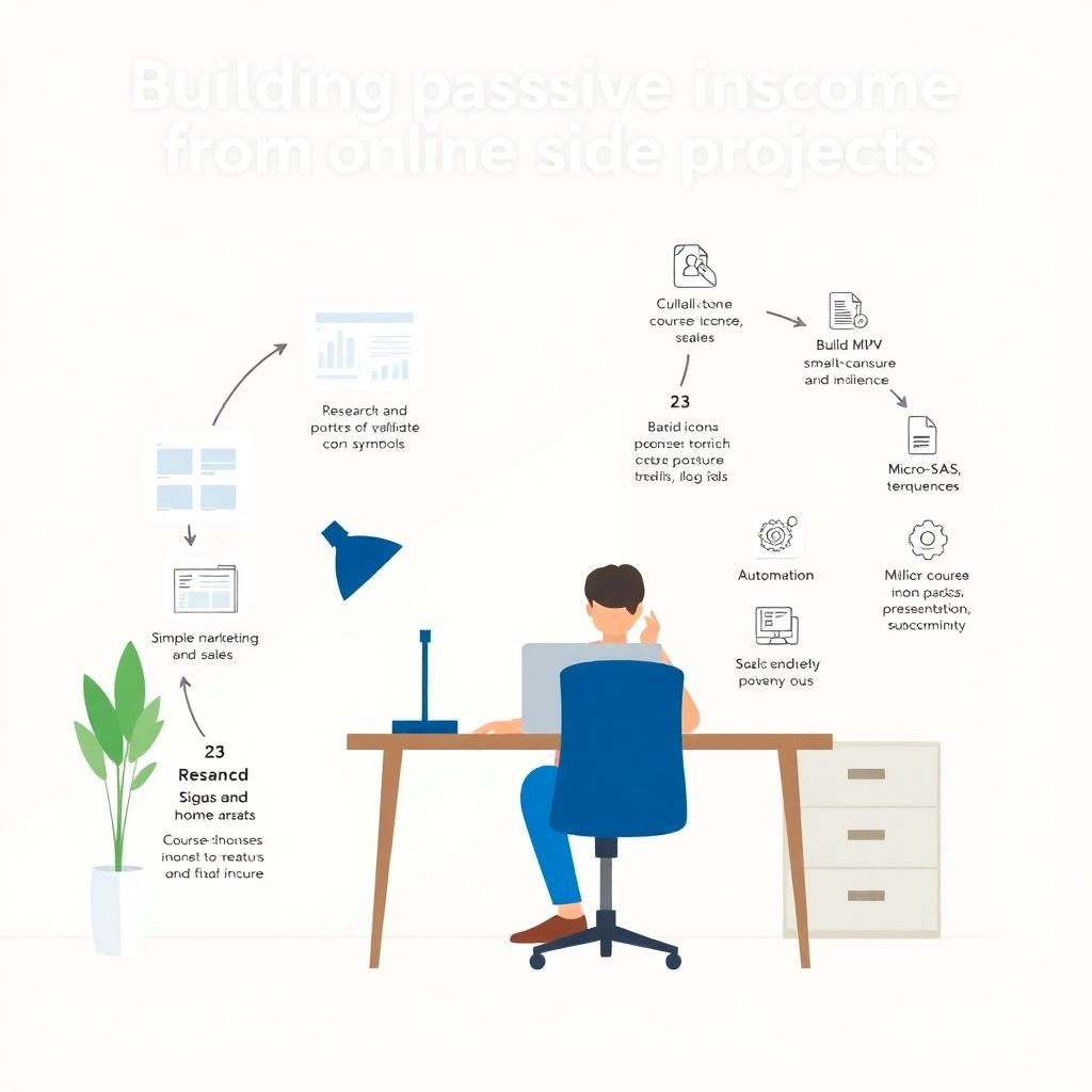 How to build a passive income stream through side projects and grow your earnings