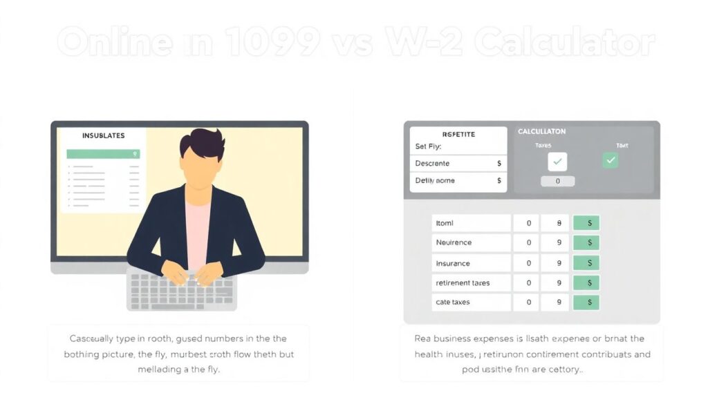 Practical Guide to Understanding Your 1099 vs W-2 Income - иллюстрация