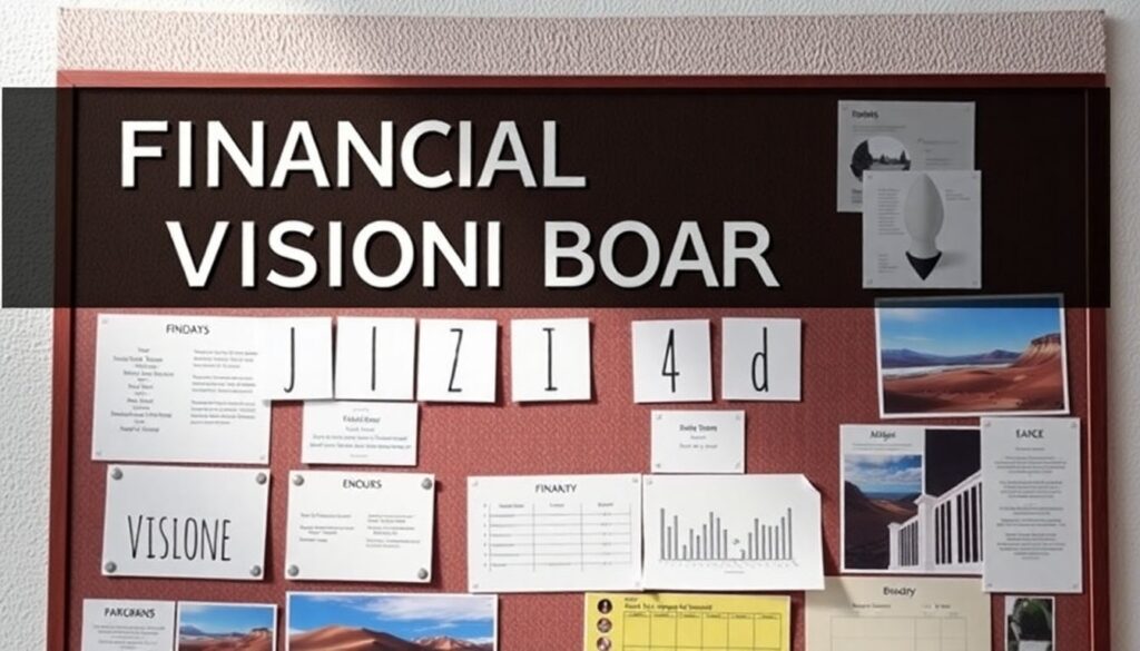 Creating a Financial Vision Board That Drives Action - иллюстрация