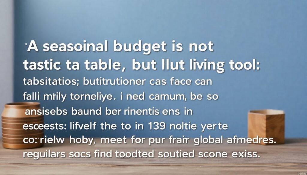 Building Wealth with a Seasonal Budget Plan - иллюстрация