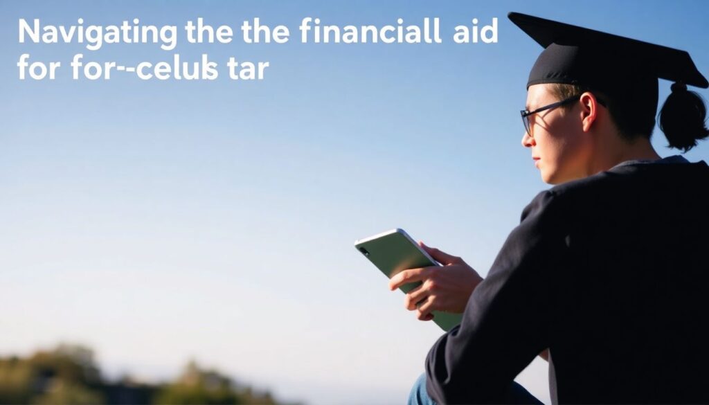 How to Navigate Financial Aid for College - иллюстрация