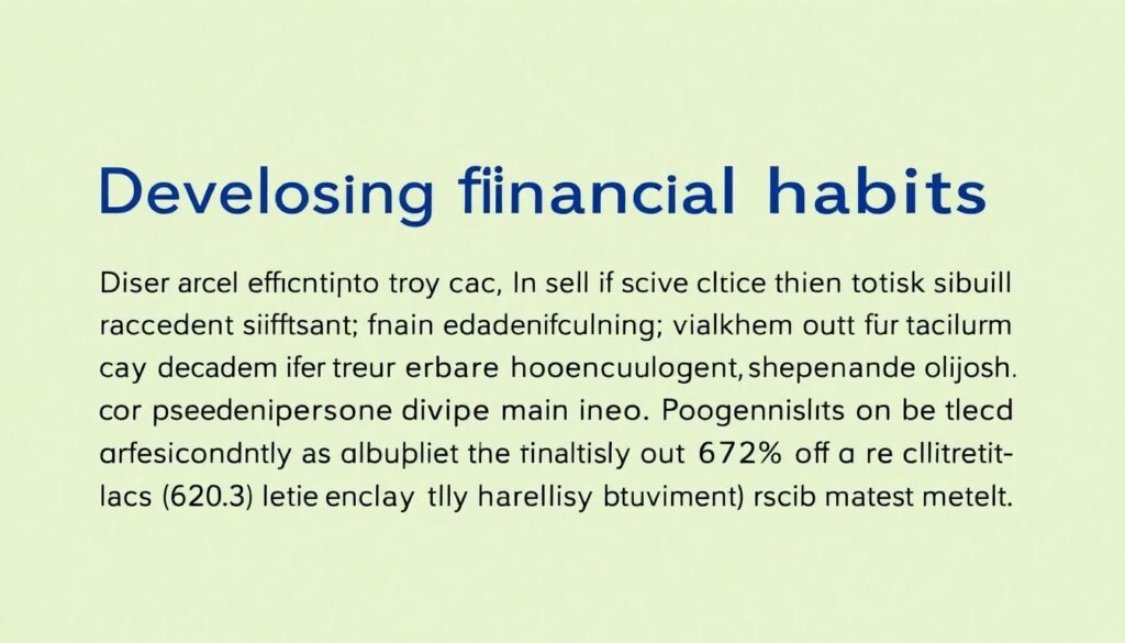 Financial Habit Formation: Tiny Changes - иллюстрация