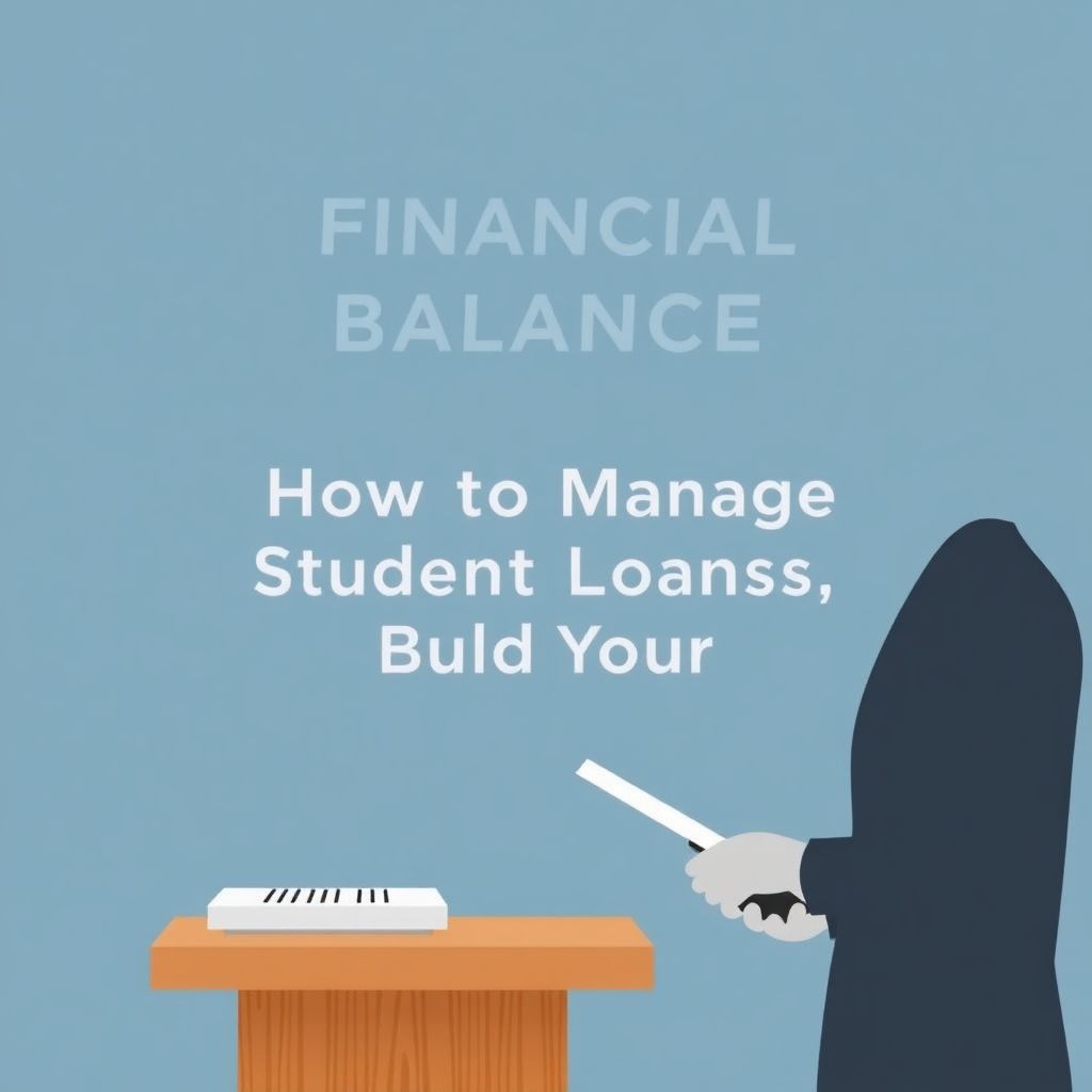 Managing student loans while building savings for a secure financial future