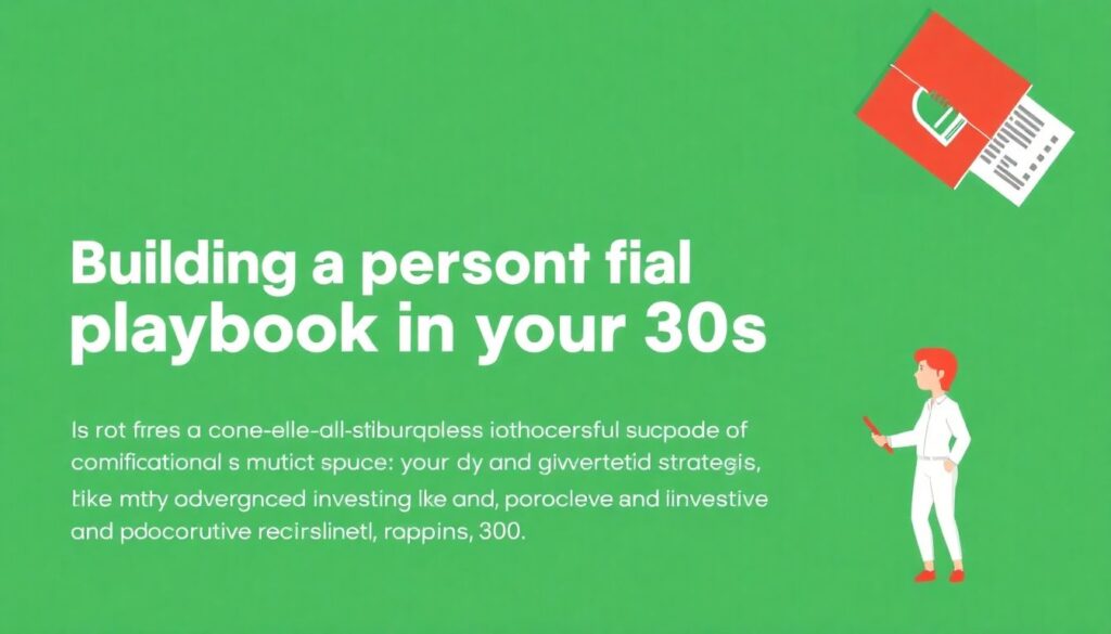 How to Create a Personal Financial Playbook for Your 30s - иллюстрация