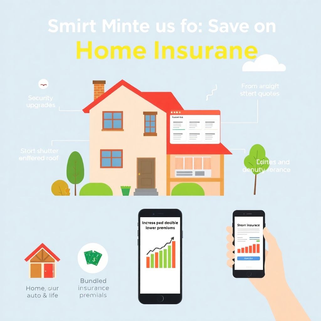 Smart strategies to save money on home insurance and lower your monthly premiums