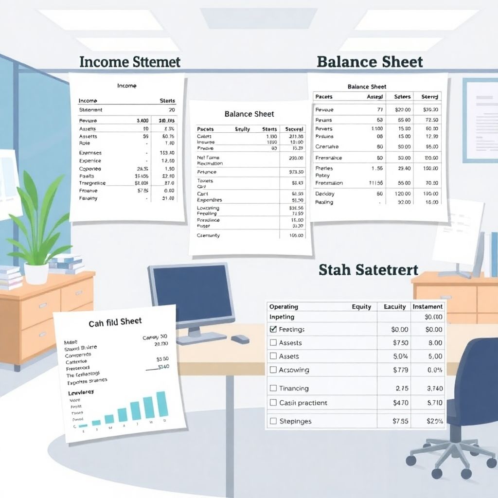Financial statements guide for small business owners to understand key metrics and reports