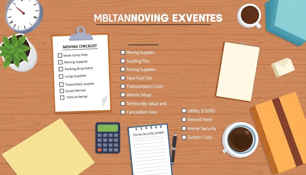 Budgeting for a Move: Saving for Moving Costs and New Home - иллюстрация