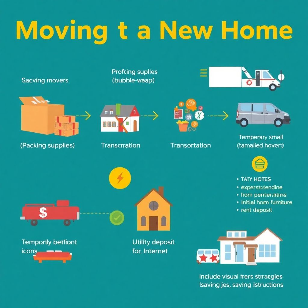 Budgeting for a move: how to save money for moving costs and your new home