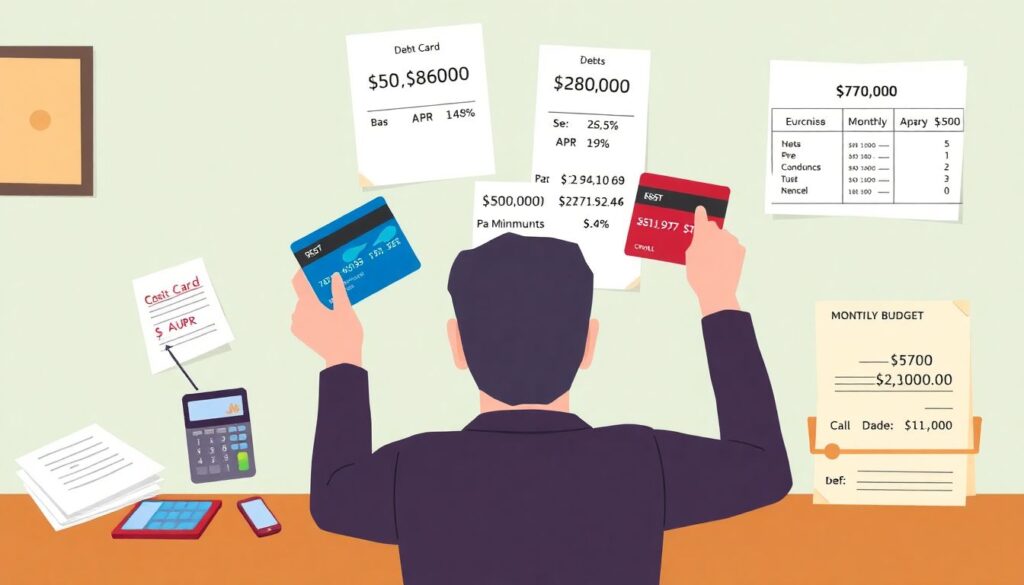 Realistic Guide to Paying Off Credit Card Debt Fast - иллюстрация