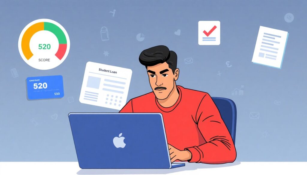 Beginner Guide to Understanding Credit Reports - иллюстрация