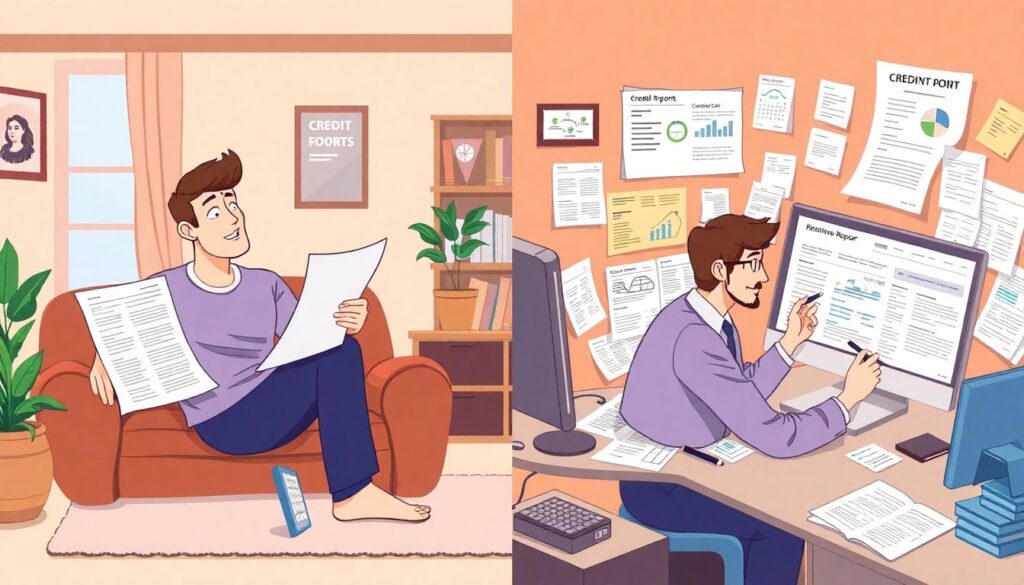 Beginner Guide to Understanding Credit Reports - иллюстрация