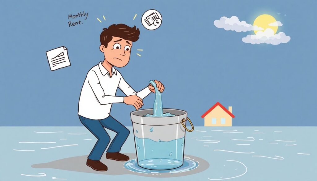 How to Save for a Down Payment While Renting - иллюстрация