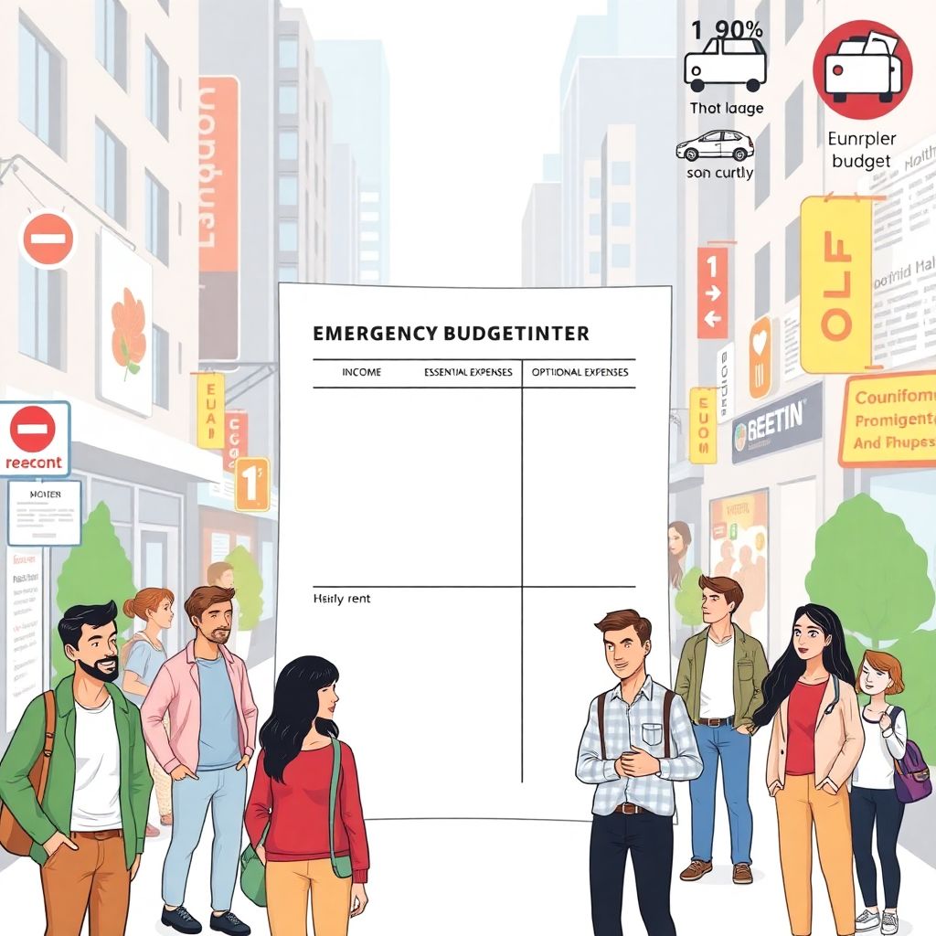 Emergency budgeting for hard times: a practical guide to staying afloat