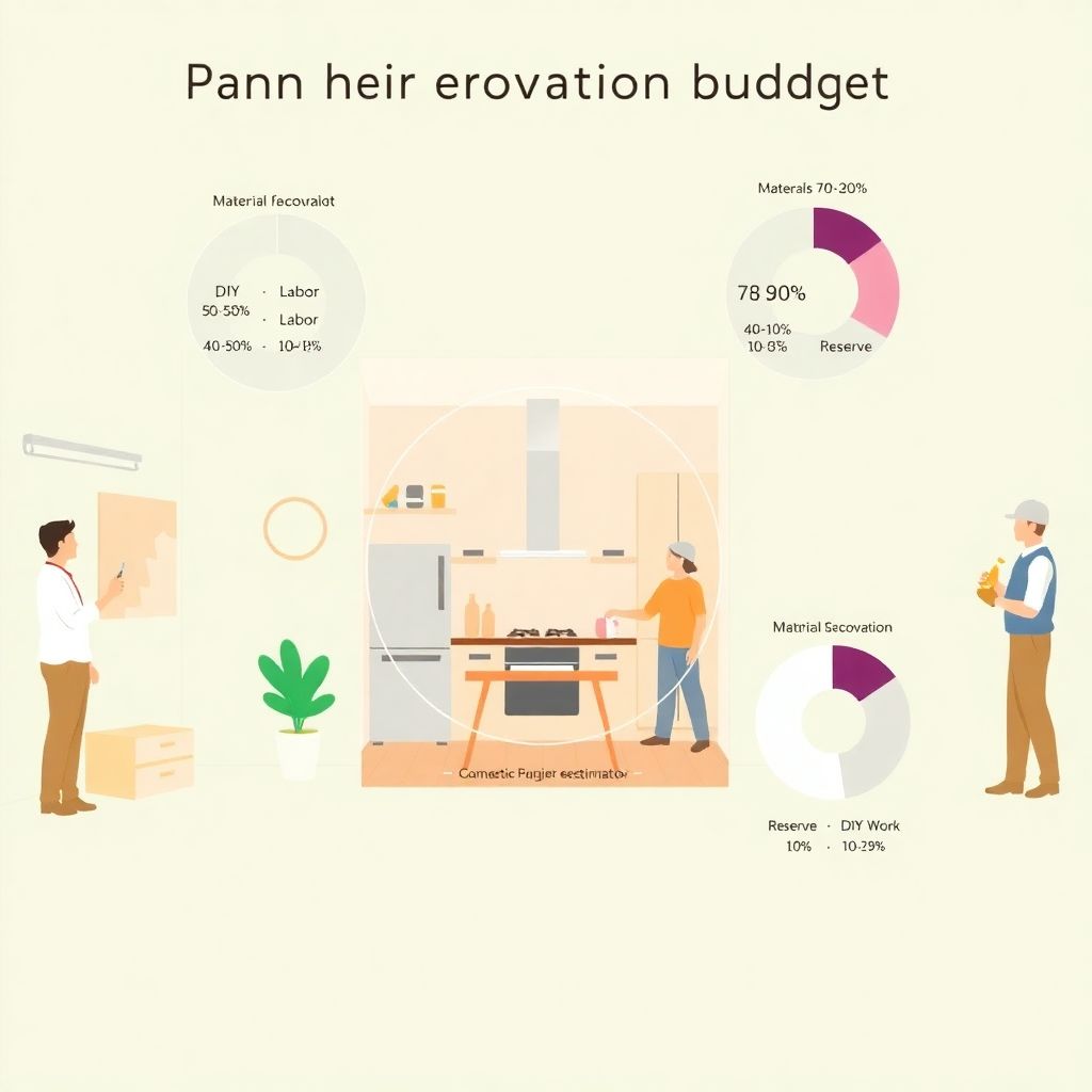 How to budget for a home renovation on a budget and save on every step