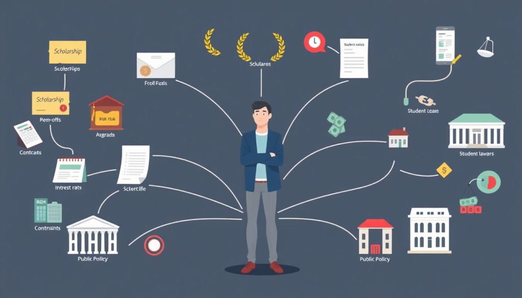 How to Navigate Financial Aid for Graduate School - иллюстрация