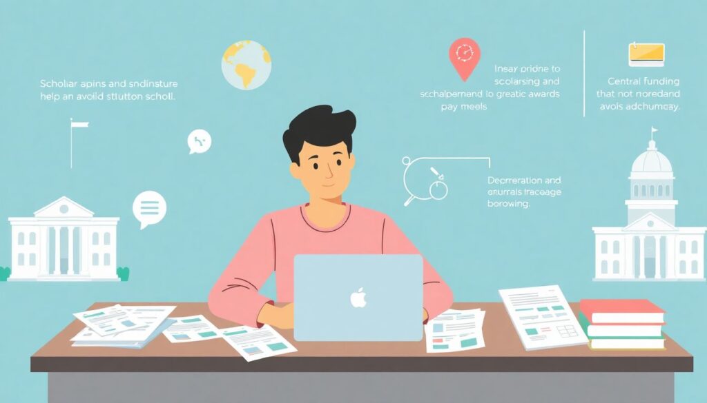 How to Navigate Financial Aid for Graduate School - иллюстрация