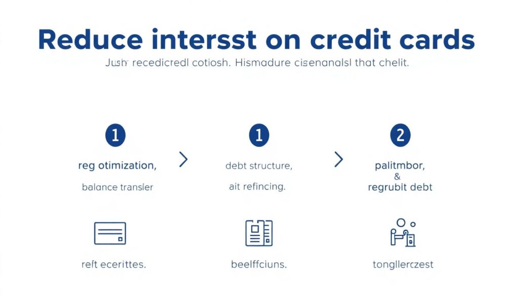 Practical Guide to Reducing Credit Card Interest - иллюстрация