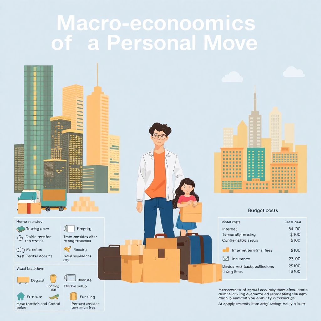 Budgeting for a big move to a new city: smart ways to plan your relocation costs