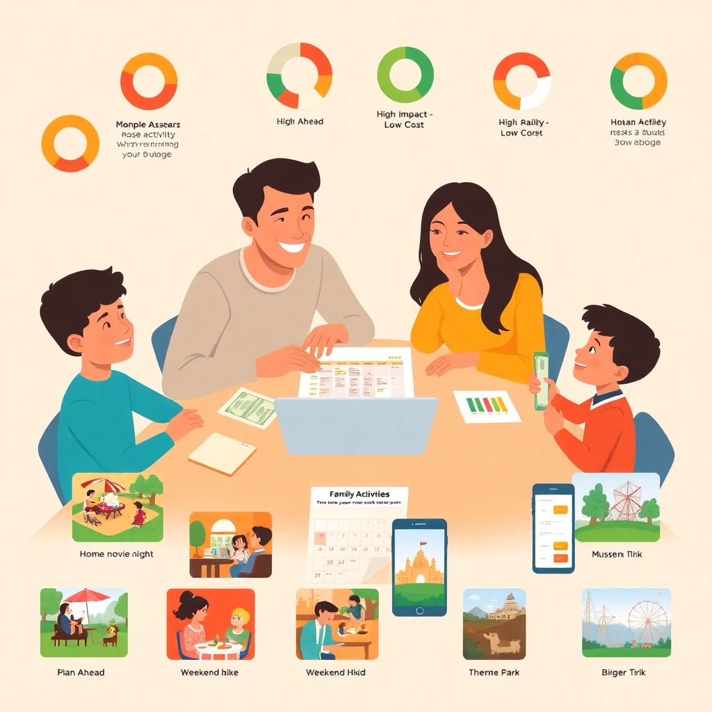 How to use budgeting to prioritize family activities and enjoy meaningful time together