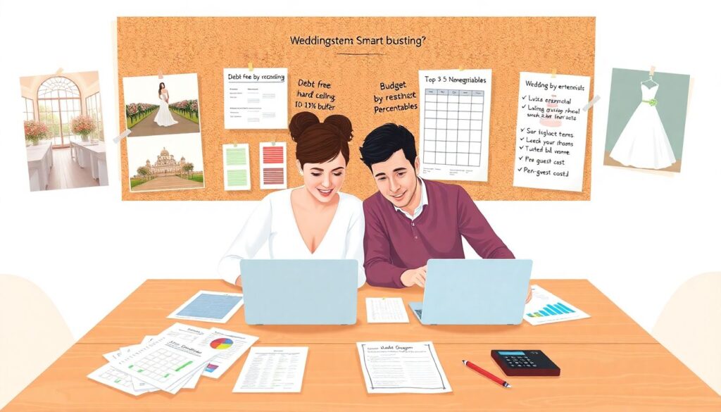 Budgeting for a Wedding Without Overspending - иллюстрация