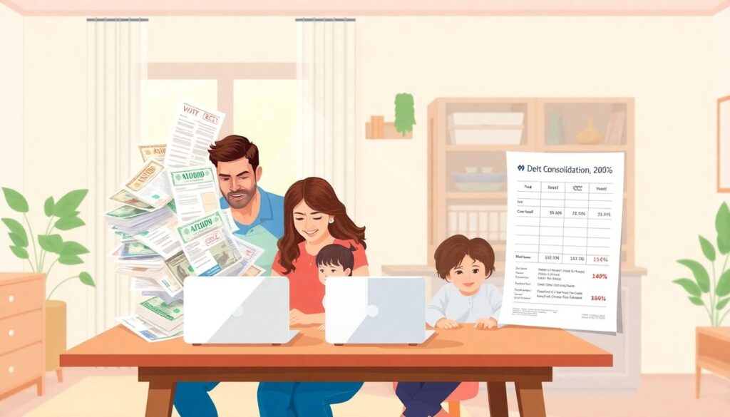 How to Create a Debt Payoff Timeline for a Growing Family - иллюстрация