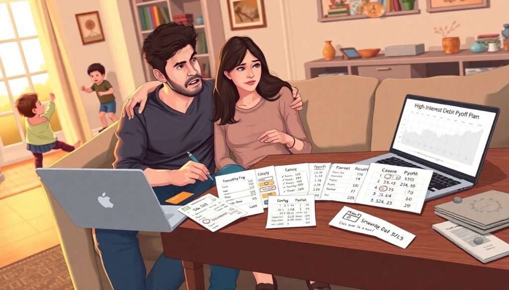 How to Create a Debt Payoff Timeline for a Growing Family - иллюстрация