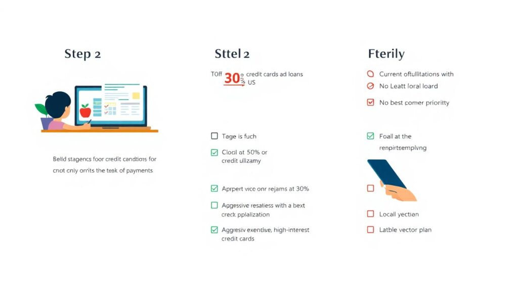 Smart Ways to Improve Your Credit Score Fast - иллюстрация