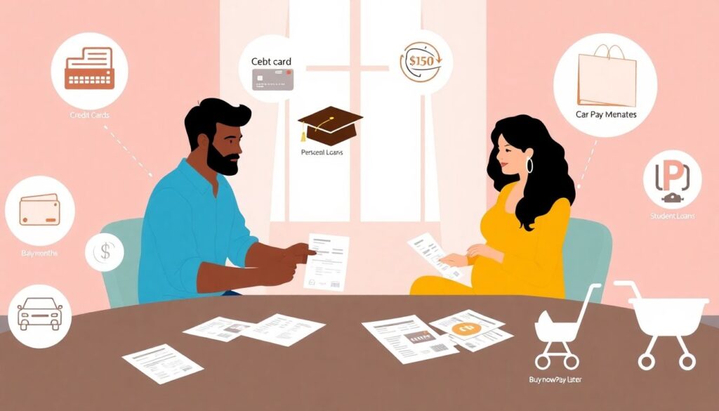 Roadmap to a Debt-Free Life With a Baby on the Way - иллюстрация