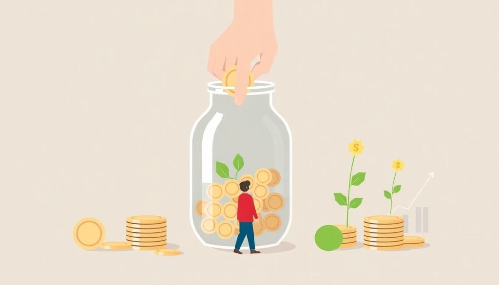 How to Start Investing with Little Money and Grow It Over Time - иллюстрация