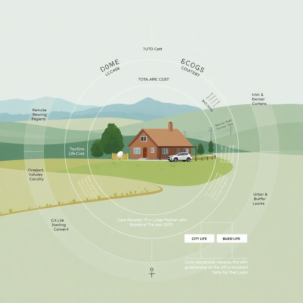 Budgeting for a move to a rural area: key costs, savings and money tips