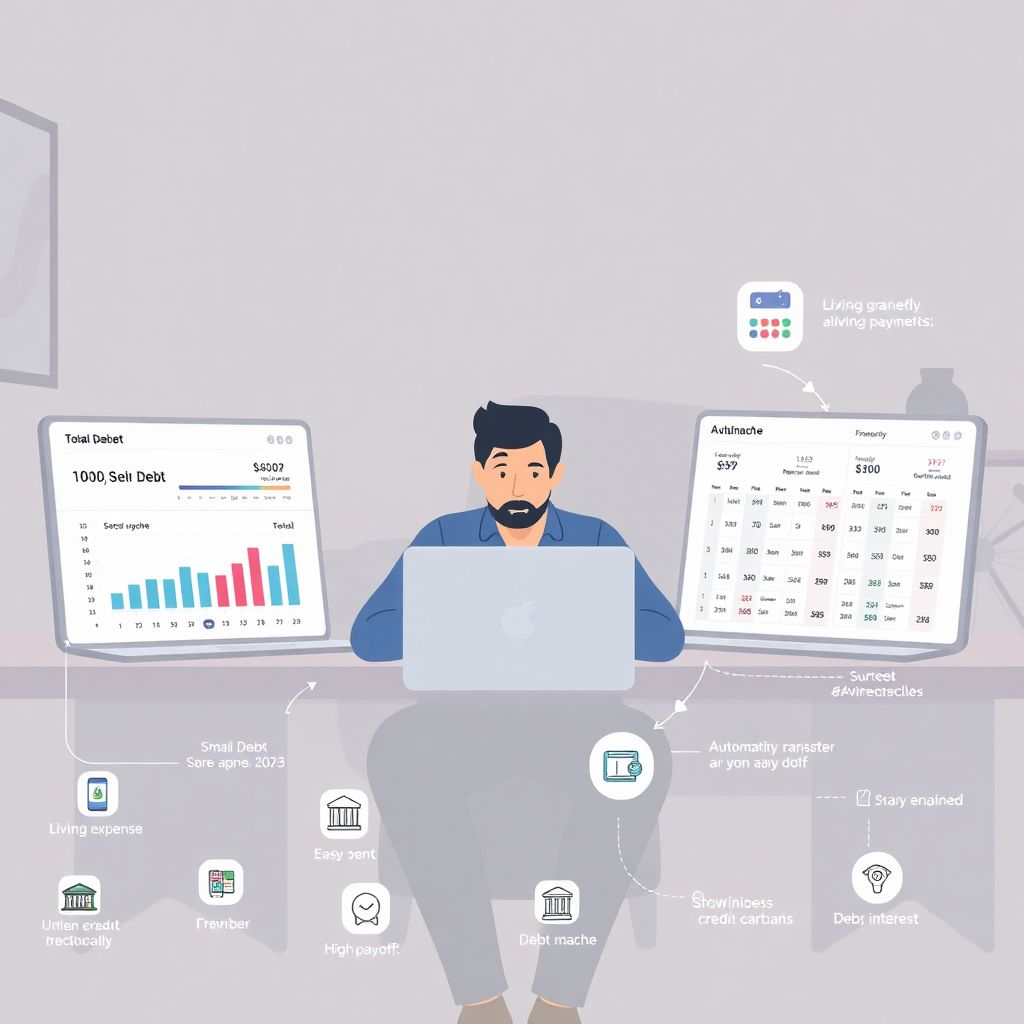 How to build a debt payoff system for a busy schedule and stay on track