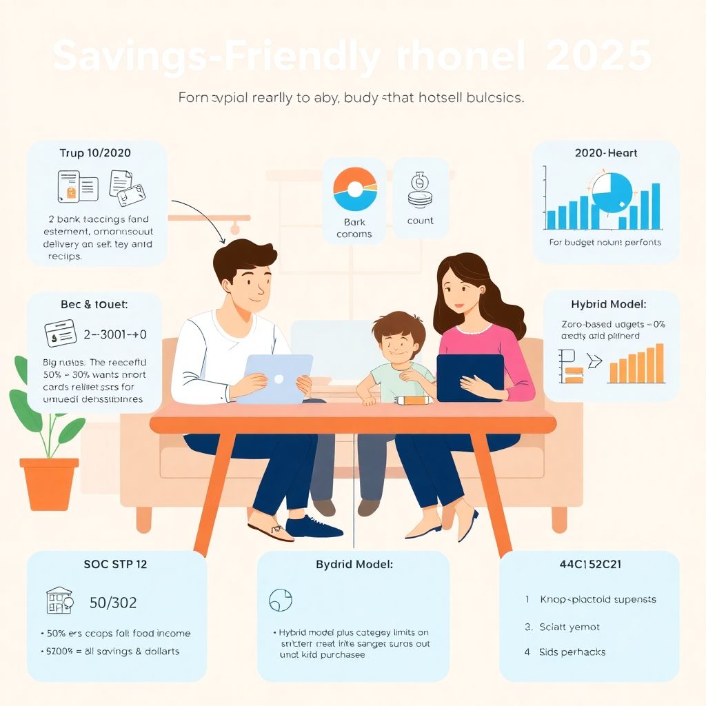 How to create a household budget that encourages savings and builds wealth