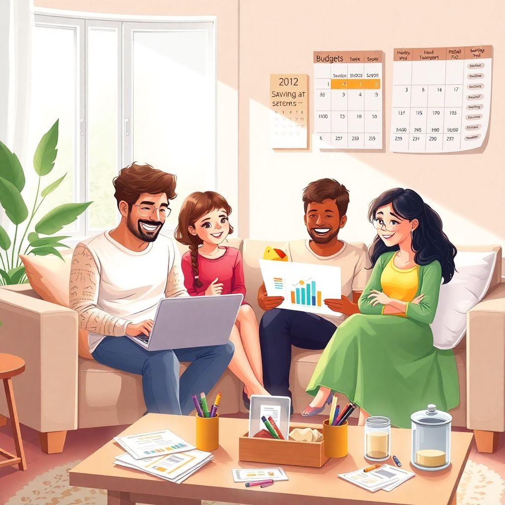 Practical guide to budgeting for a thrifty family and saving more every month