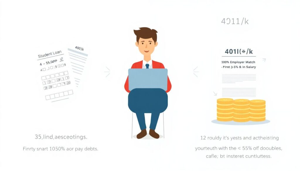 Smart Strategies for Paying Off Debt While Saving for the Future - иллюстрация