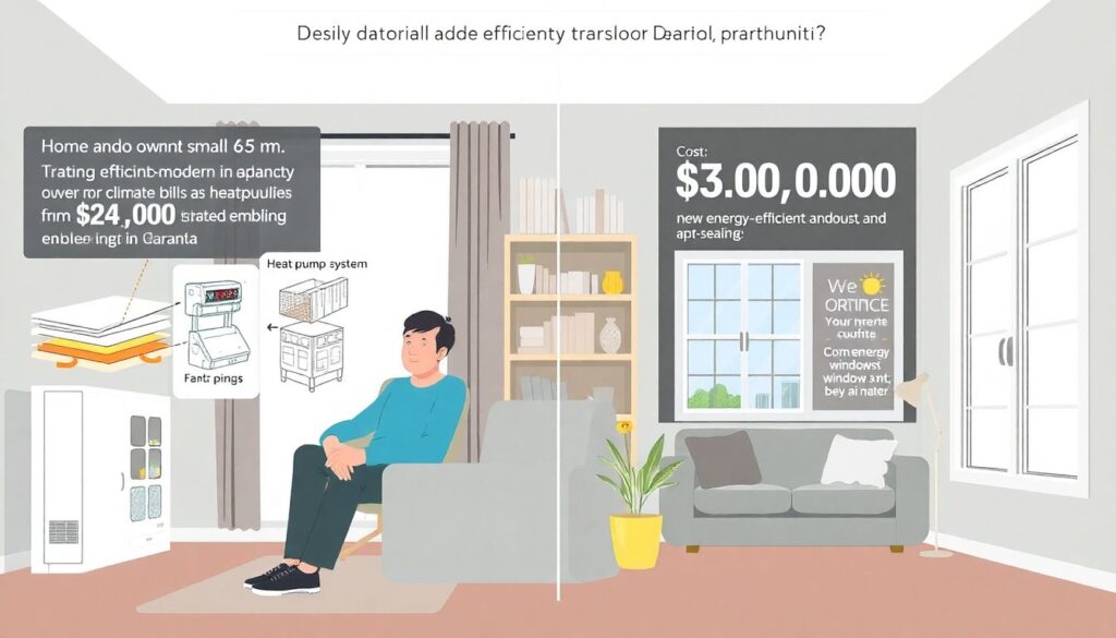 Budgeting for a Green Home Upgrade - иллюстрация