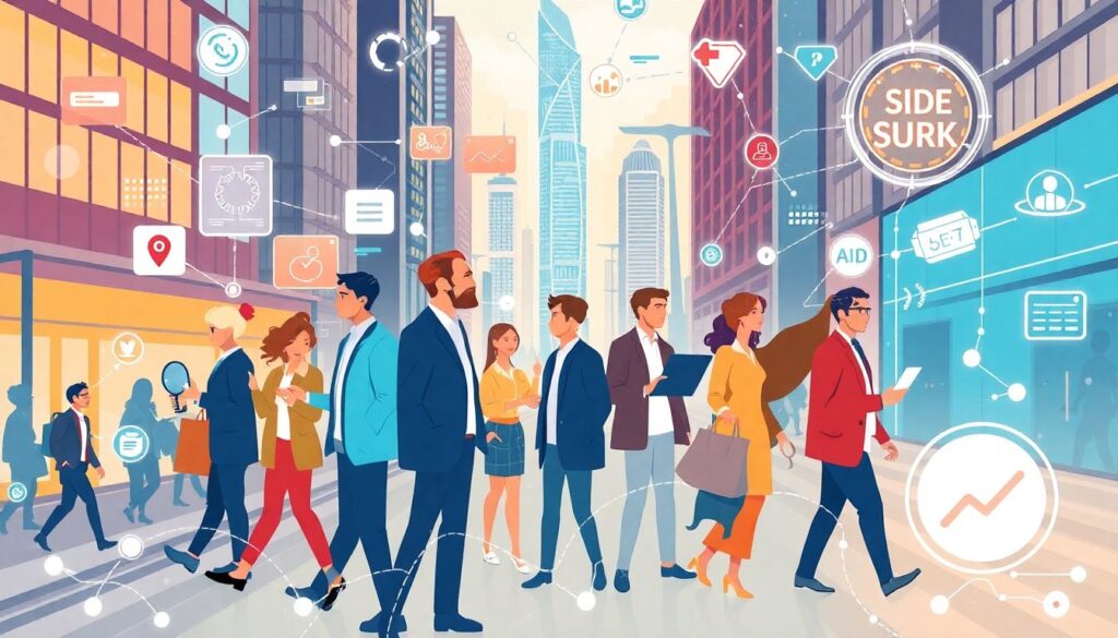 How to Start a Side Business While Working Full-Time - иллюстрация