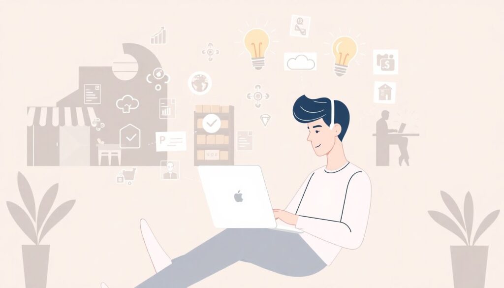 How to Start a Side Business While Working Full-Time - иллюстрация