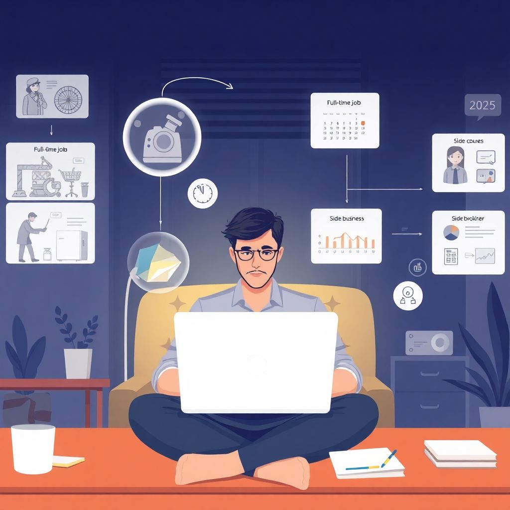 How to start a side business while working full-time and grow stable extra income