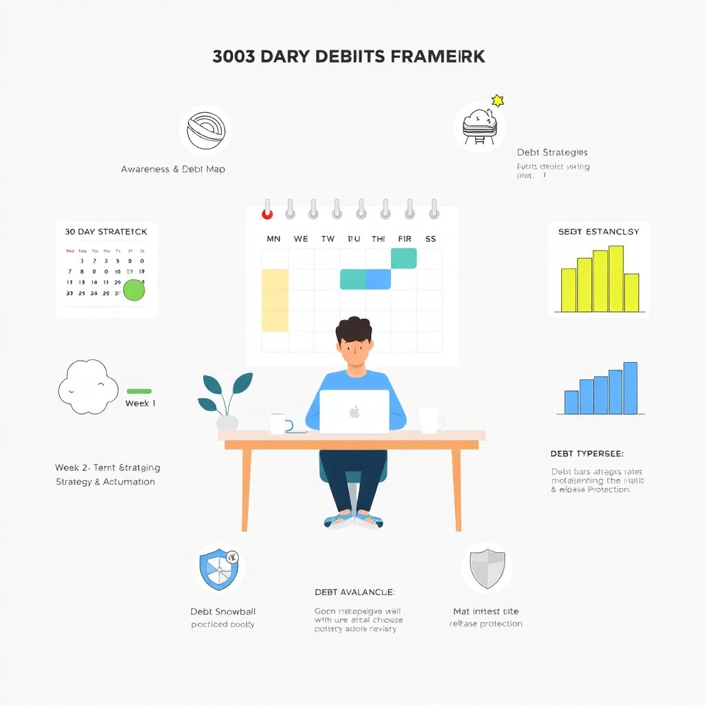 How to build a debt reduction habit in 30 days and finally pay off faster