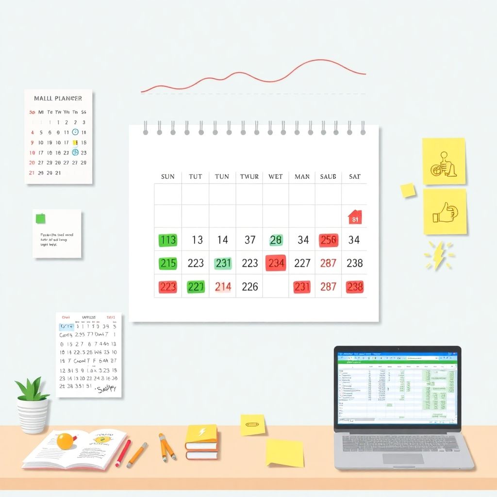 How to create a financial calendar for your money and stay on top of bills