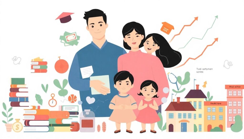 How to Build a Financially Strong Family on a Tight Budget - иллюстрация