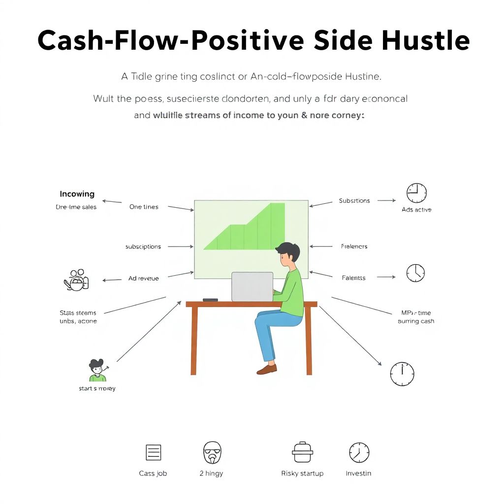 How to build a cash-flow positive side hustle and grow sustainable income