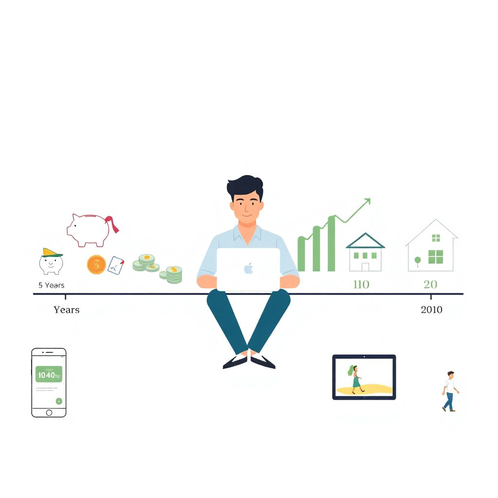 Simple financial plan for the next 5, 10, and 20 years explained