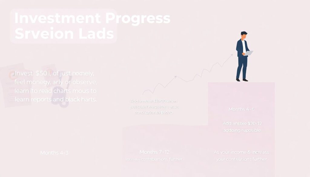 Investing for Beginners: How to Start with Just $50 a Month - иллюстрация