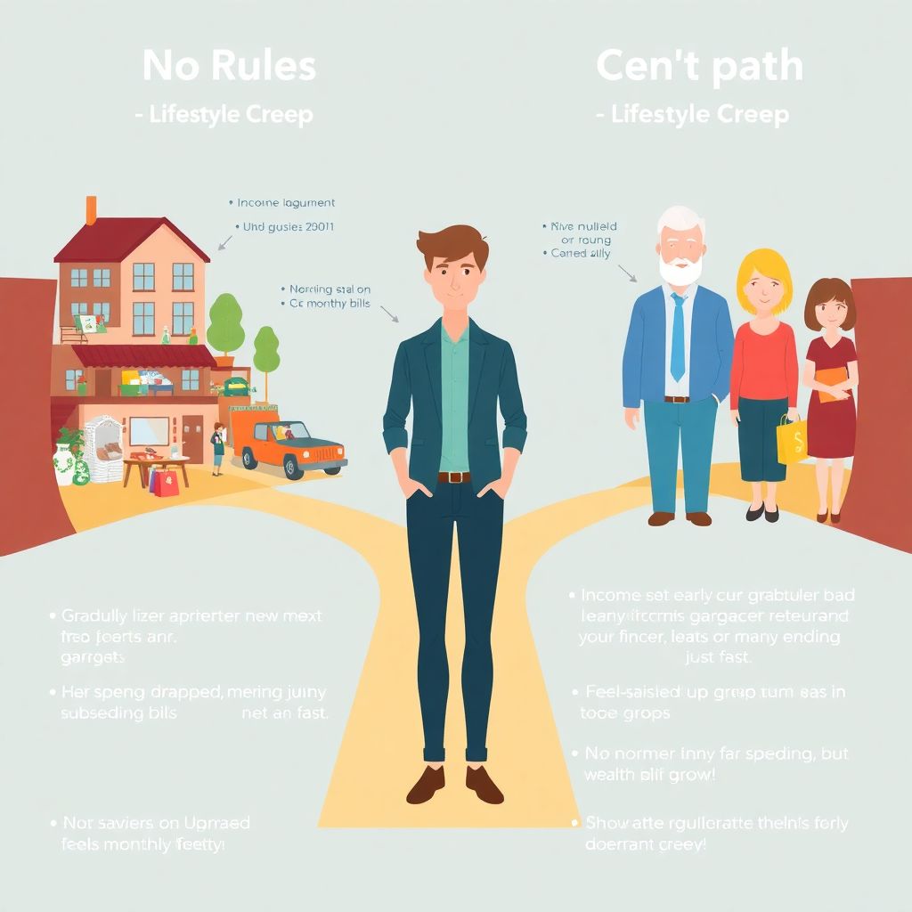 Avoiding lifestyle creep to keep more money as your income grows