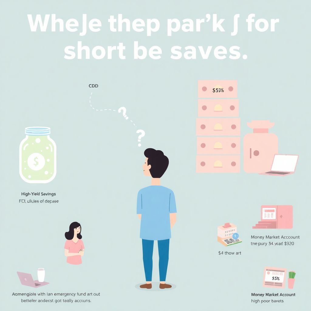 High-yield savings accounts vs cds vs money markets: where to park cash
