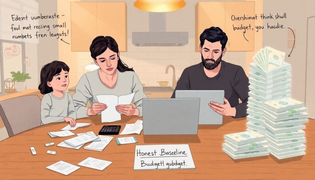 How to Create a Family Budget That Encourages Saving - иллюстрация