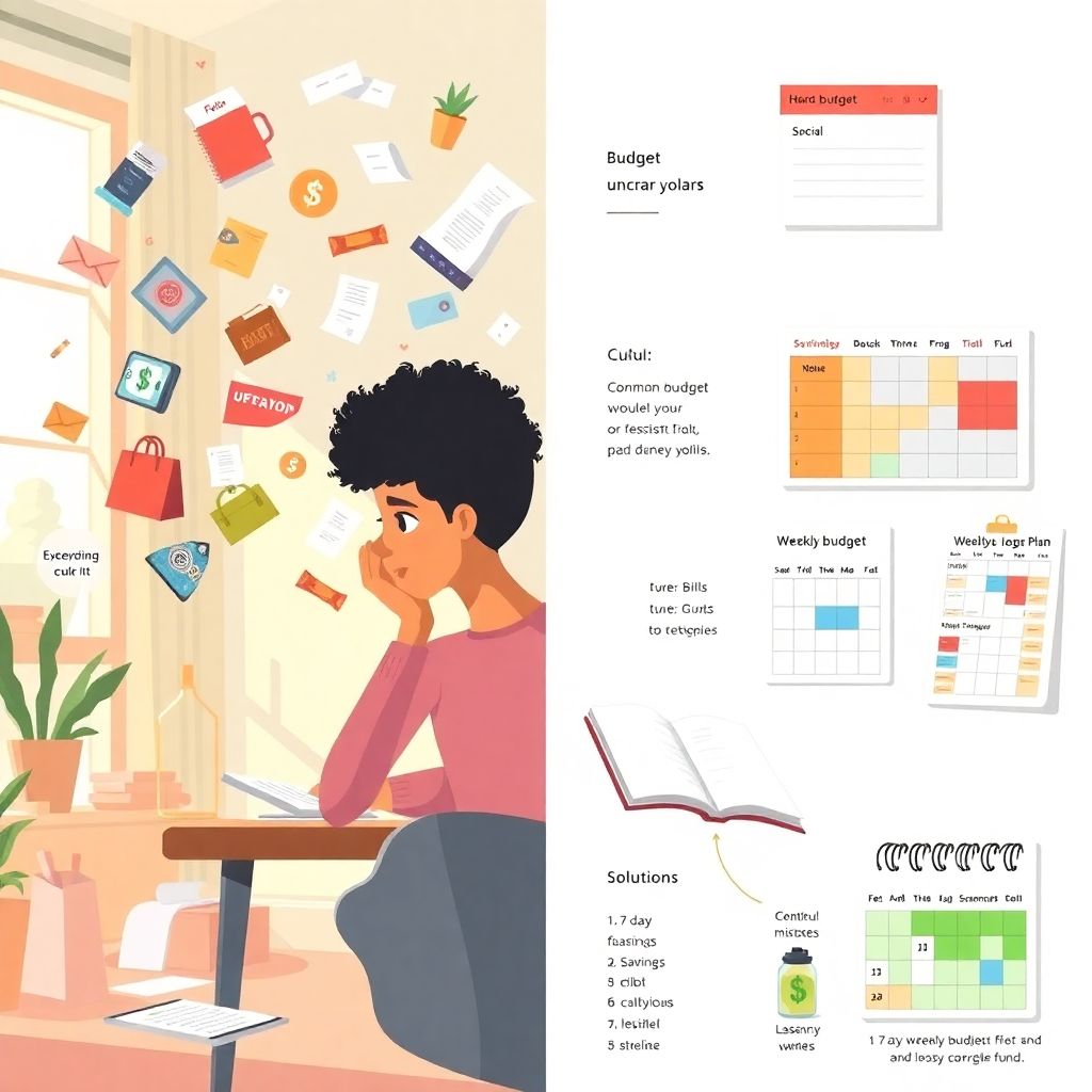 Common budgeting mistakes and how to fix them this week for better money control