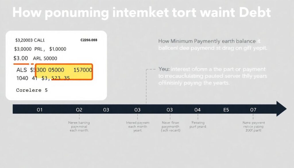 How to Escape the Minimum Payment Trap and Pay Off Credit Cards Faster - иллюстрация